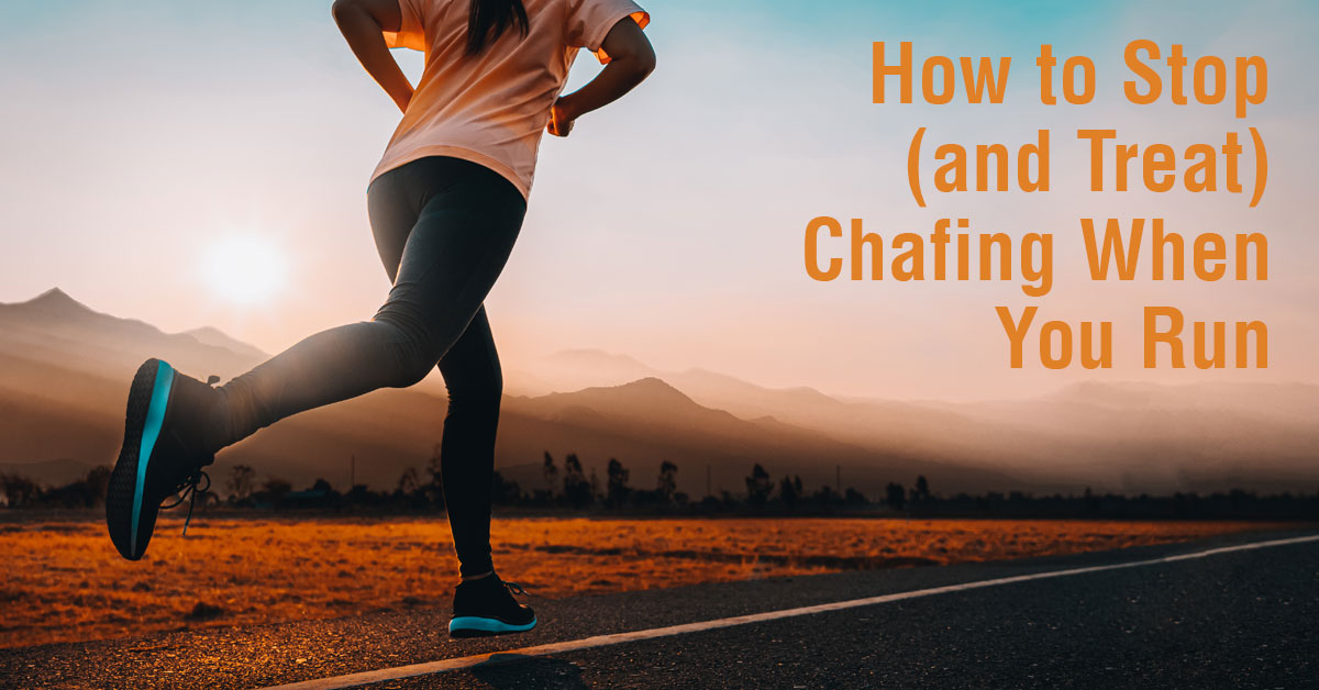 Say Goodbye to Friction and Chafing when Running